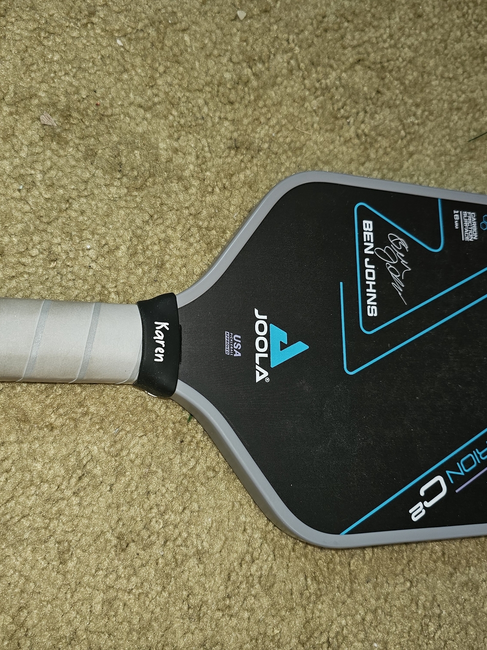 JOOLA Ben Johns Edition Pickleball Paddle - Black/Teal